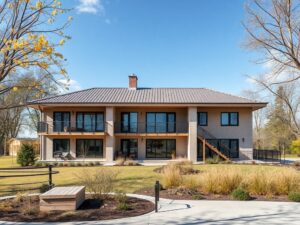 Советы по выбору фасадных материалов для дома из клееного бруса